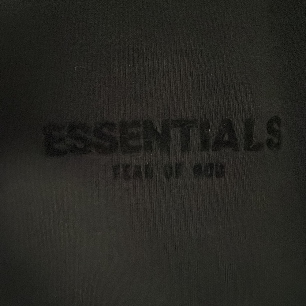 Essentials black fear of god hoodie - Picture 3 of 7